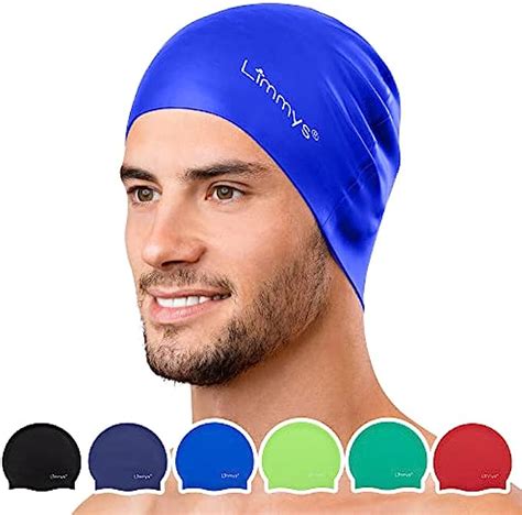 Piece Long Hair Swimming Cap For Man And Woman Durable Silicone Swimming Cap Waterproof For