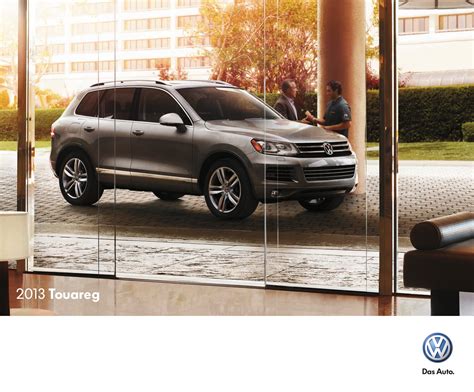 2013 Vw Touareg Brochure