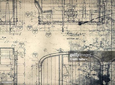 Vintage Blueprint Photos And Premium High Res Pictures Getty Images