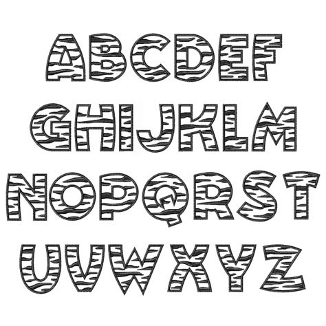 7 Best Images Of Large Printable Fonts Alphabets Cow Print Font Free