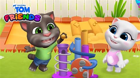 My Talking Tom Friends Game New Challenges Oddgirls Games YouTube
