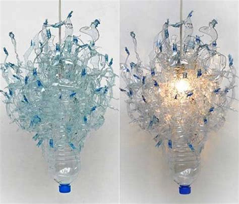 Plastic Bottle Lamp Plastic Bottle Chandeliers By