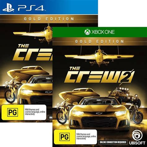 The Crew 2 Gold Edition Xbox One Ps4 Playstation 4 Plane Boat Car