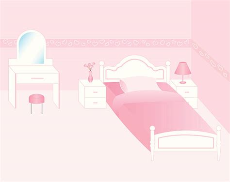 Best Pink Bedroom Illustrations Royalty Free Vector Graphics And Clip