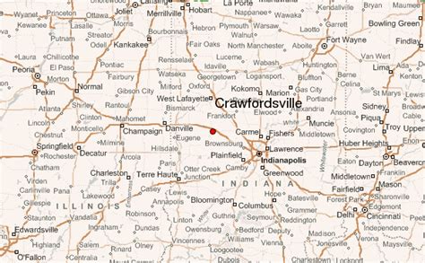 Guía Urbano De Crawfordsville