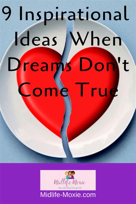 9 Inspirational Ideas When Dreams Dont Come True In 2020 Grief