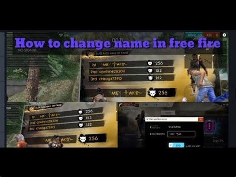 Available for android and ios (iphone), free fire is free and places as stated before, you can even change your combatant's name, but you will need to spend precious 800 diamonds for that. How to change stylish name in garena free fire(name change ...