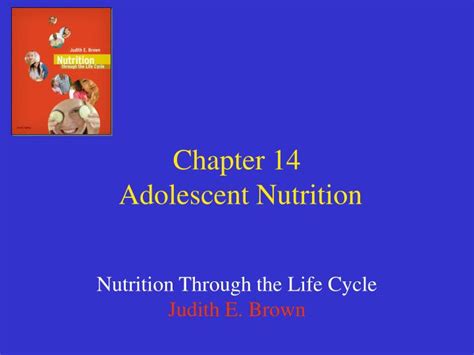 Ppt Chapter 14 Adolescent Nutrition Powerpoint