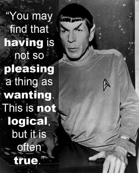 Pin By Heather Peterson On Thoughts Star Trek Quotes Spock Quotes Spock