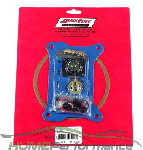 Quick Fuel Holley 2 Barrell Rebuild Kit 350 500 Cfm Hume Performance