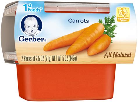 Gerber® 1st Foods® Carrots Baby My Commissary My Military Savings