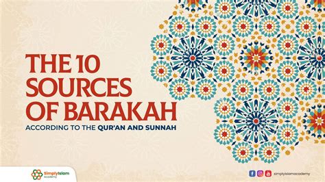 The 10 Sources Of Barakah According To The Quran And Sunnah