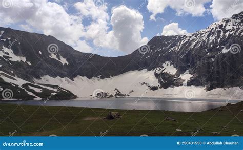 Beautiful View Of Ratti Gali Lake Neelam Valley Kashmir Pakistan