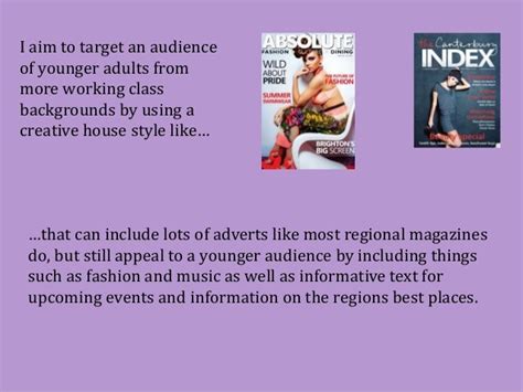 Target Audience For Regional Magazines