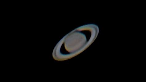 Insane Saturn View Through Amateur Telescope Youtube