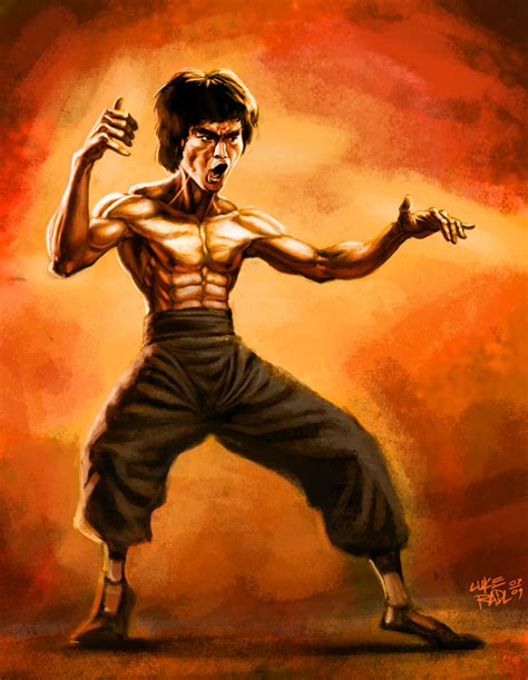 Bruce Lee By Lukeradl On Deviantart