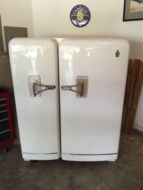 Kelvinator Foodarama Vintage Side By Side Refrigerator Model K F