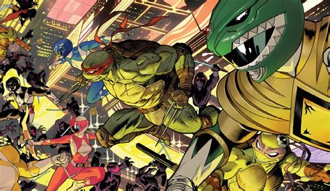 Mighty Morphin Power Rangersteenage Mutant Ninja Turtles Ii Launching