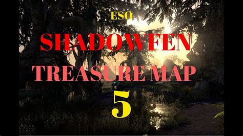 Eso Shadowfen Treasure Map Youtube