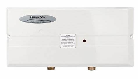 PowerStar 9.5 kw 240 Volt 1.2 GPM Point-of-Use Tankless Electric Water