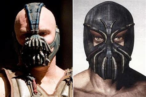 Isingrad Graphics The Dark Knight Rises Bane Mask Concept Art