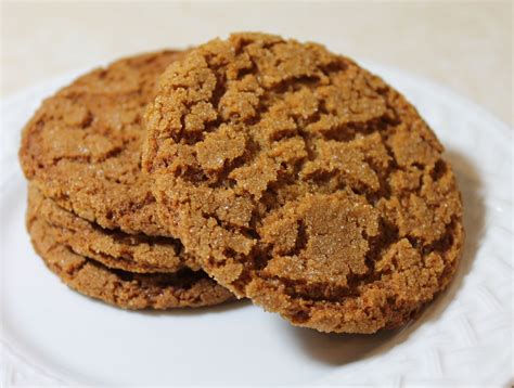 Crunchy Spicy Gingersnap Cookies Justonedonna