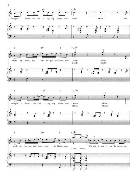 hush by deep purple digital sheet music for keyboard transcription download and print hx