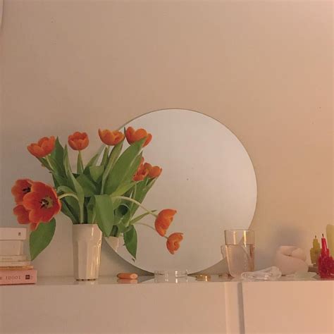 Orange Aesthetic Flower Aesthetic Room Inspo Room Inspiration Fleur