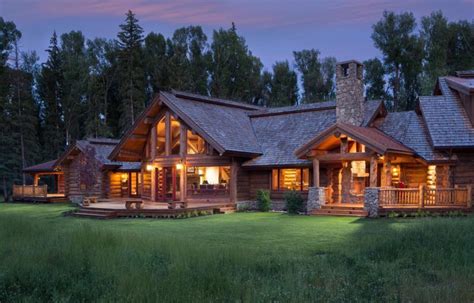 Wyoming Log Homes Yellowstone Log Homes