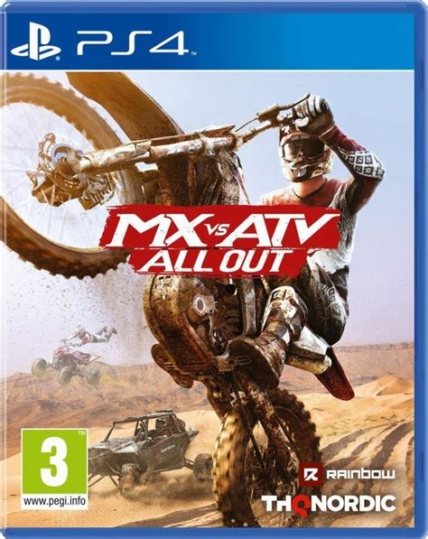Choose between bikes, atvs, utvs, refine your rider style at your private compound and blast across massive open worlds to compete head to head in various game modes! MX vs. ATV All Out PS4 - Skroutz.gr