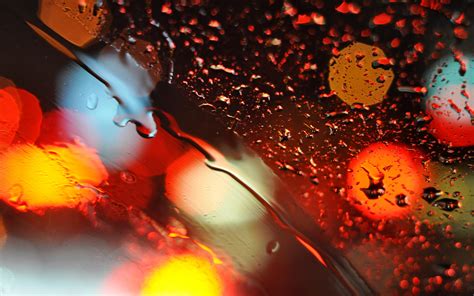 Lights Glass Bokeh Water Drops Wallpaper 2560x1600 18999 Wallpaperup
