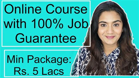 Free Online Course With 100 Job Guarantee For All Undergraduates