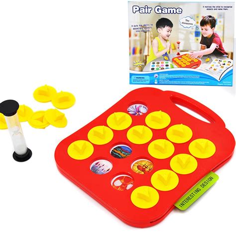 New Children Memory Training Matching Pair Game Early Education