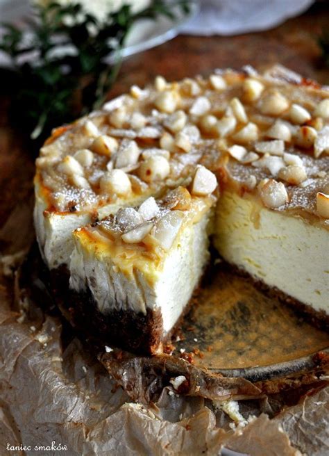 Ciasto Z Orzeszkami Ziemnymi I Karmelem Bez Pieczenia - Sernik z karmelem i orzechami makadamia | Food, Cheesecakes, Breakfast