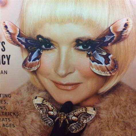 Butterfly Eyelashes Costume Makeup Seen On The Cover Of Martha