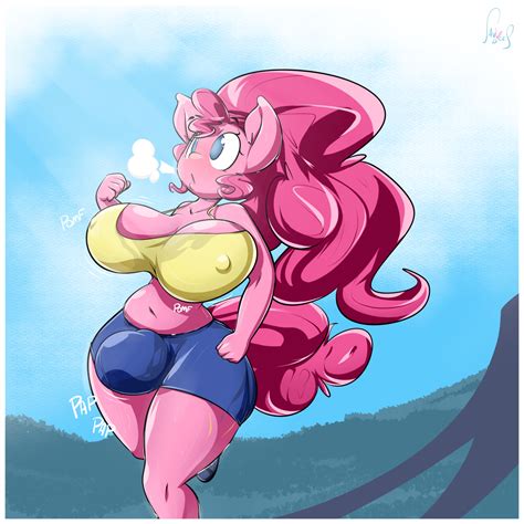 1139975 Solo Pinkiepie Anthro Clothes Breasts
