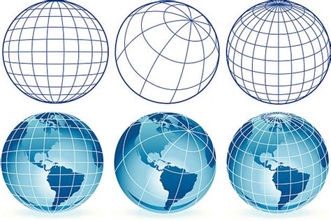 World Globe Lines Illustrations Royalty Free Vector Graphics And Clip