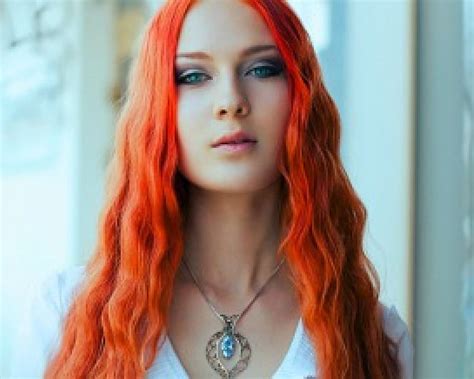 Redhead Woman Model Face Necklace Redhead Woman Hd Wallpaper Pxfuel