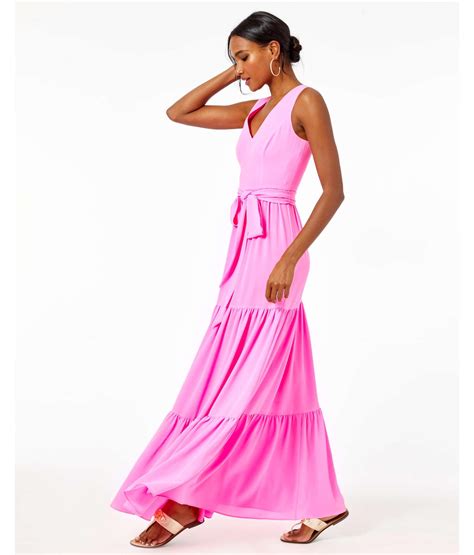 Lilly Pulitzer Maurine Maxi Dress In Pink Lyst
