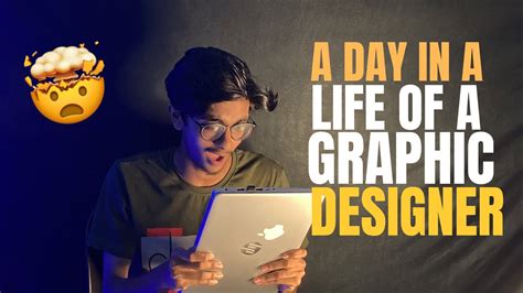 A Day In A Life Of A Graphic Designer 😱 ️ Youtube
