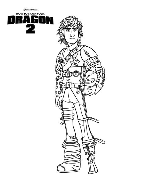 How To Train Your Dragon 2 Coloring Pages Printable