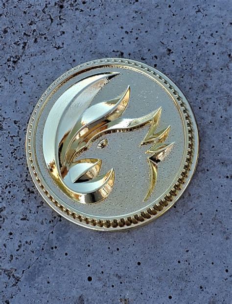 Blazing Phoenix Legacy Coin Gold Made For Bandai Legacy Etsy