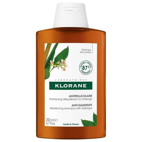 Klorane Anti Dandruff Rebalancing Shampoo With Galanga 200ml Women