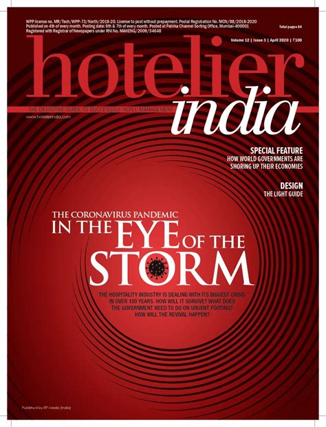 April 2020 Hotelier India
