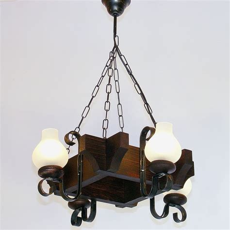 Shop rustic wrought iron chandelier at bellacor. QUEEN chandelier four - RustikLight.com