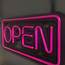Open Sign Neon  Pink Large – UK Signscom