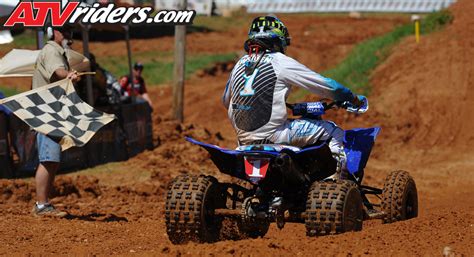 Chad wienen rode his wienen motorsports yamaha yfz450r to a historic third straight ama pro atv mx championship with a dominant win at red bud, making him only the second man ever to win 3 consecutive titles! Chad Wienen Wins Fourth in a Row at Birch Creek AMA ATV MX ...