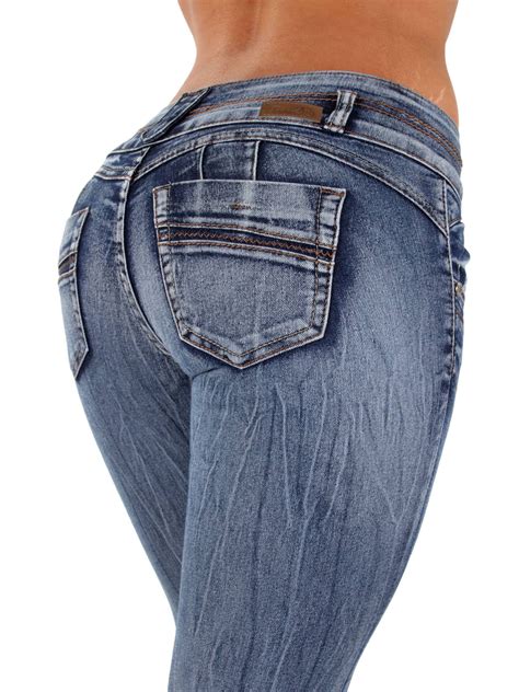 Plus Size Mid Waist Butt Lifting Skinny Leg Jeans Walmart