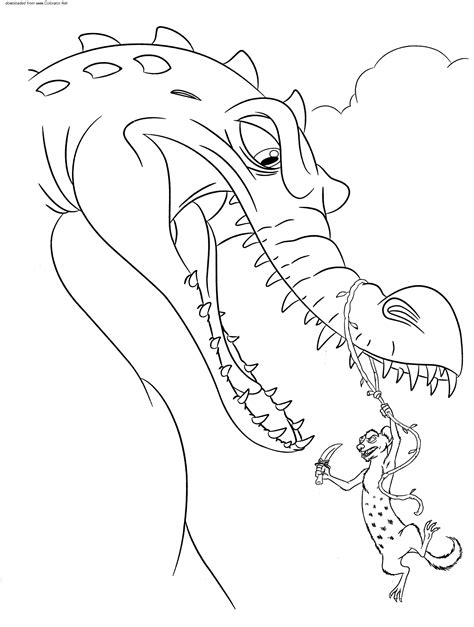 Ice Age 5 Coloring Pages Impress Your Kids Coloring Home