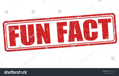 Fun Fact Grunge Rubber Stamp On Stock Vector Royalty Free 560621923